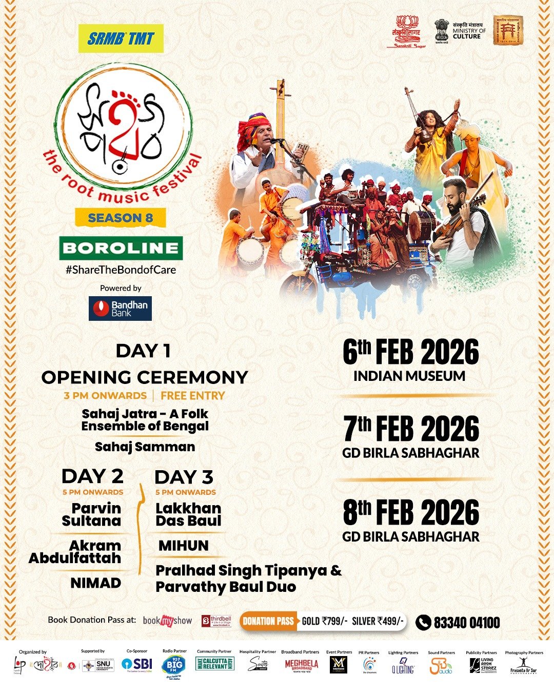 SAHAJ PARAV Event Poster