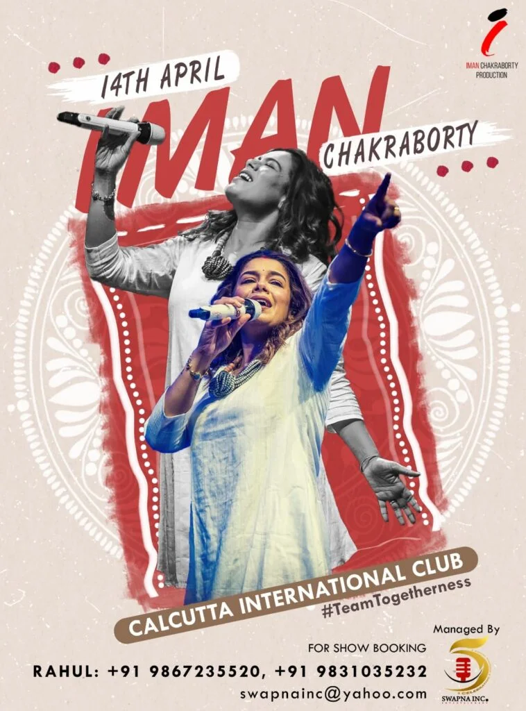 Live Event Shoot for Iman Chakraborty | Concert Promotion Design