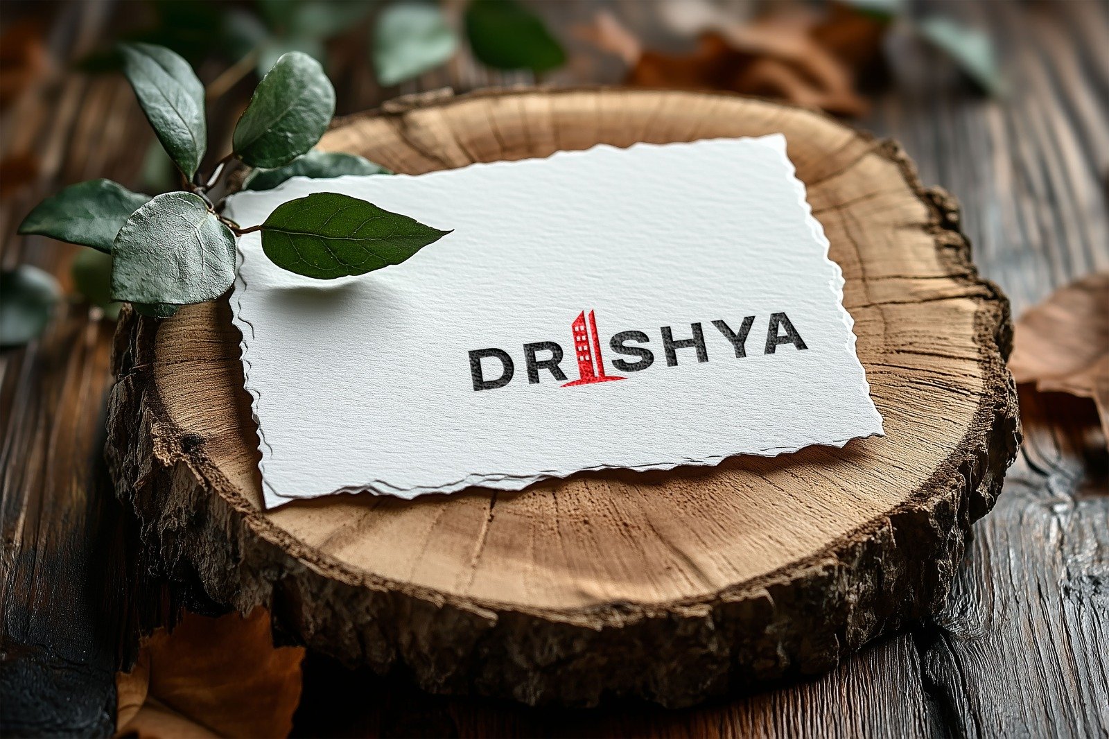 Drishya Real Estate Project Logo Design by Living Room Storiez